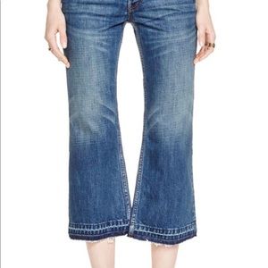 Free People Cropped Flared Jeans